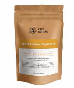 Bolsa de café en grano de Brasil