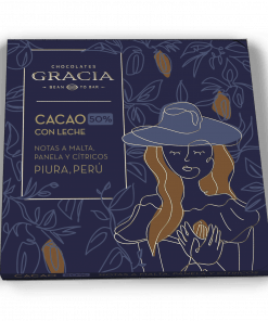 Barra 50% Cacao con Leche - Chocolates Gracia