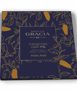 Reverso Barra 71% Cacao + Café - Chocolates Gracia