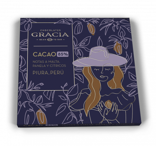 Barra 85% Cacao - Chocolates Gracia
