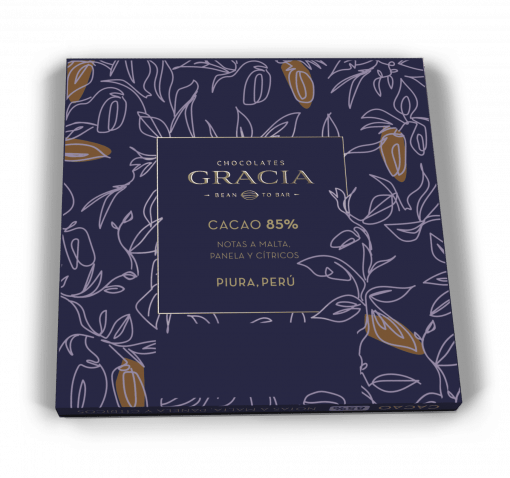Reverso Barra 85% Cacao - Chocolates Gracia